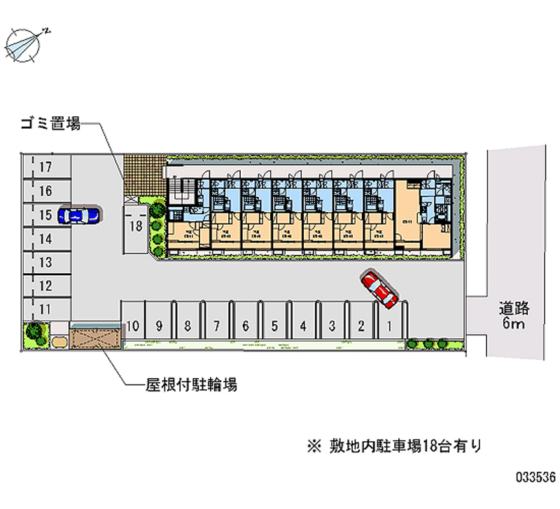 33536 Monthly parking lot