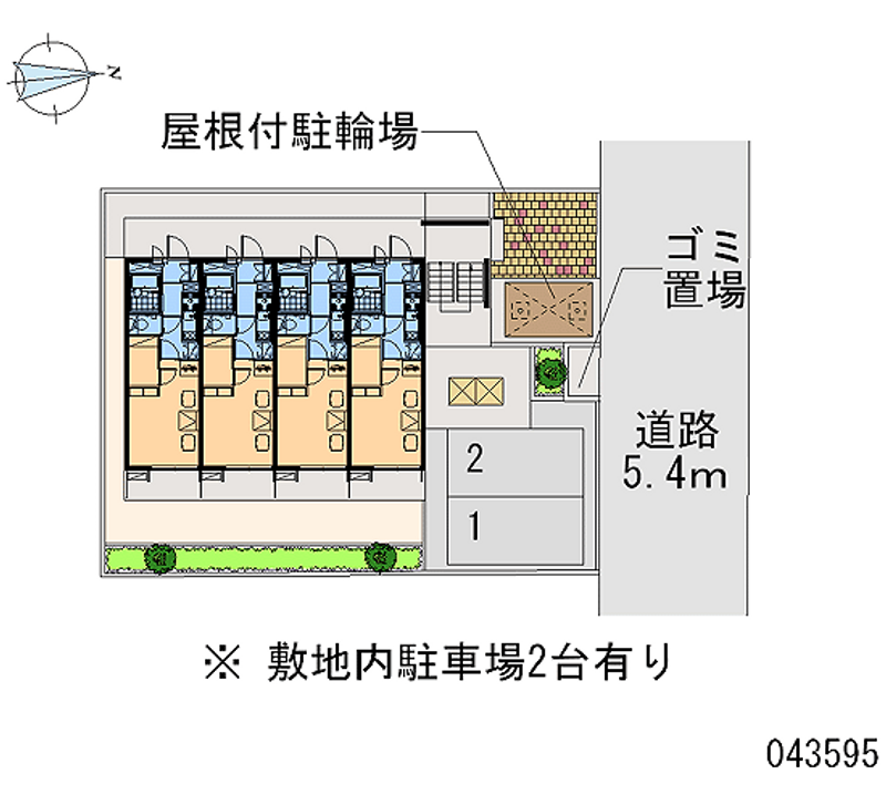 43595 Monthly parking lot