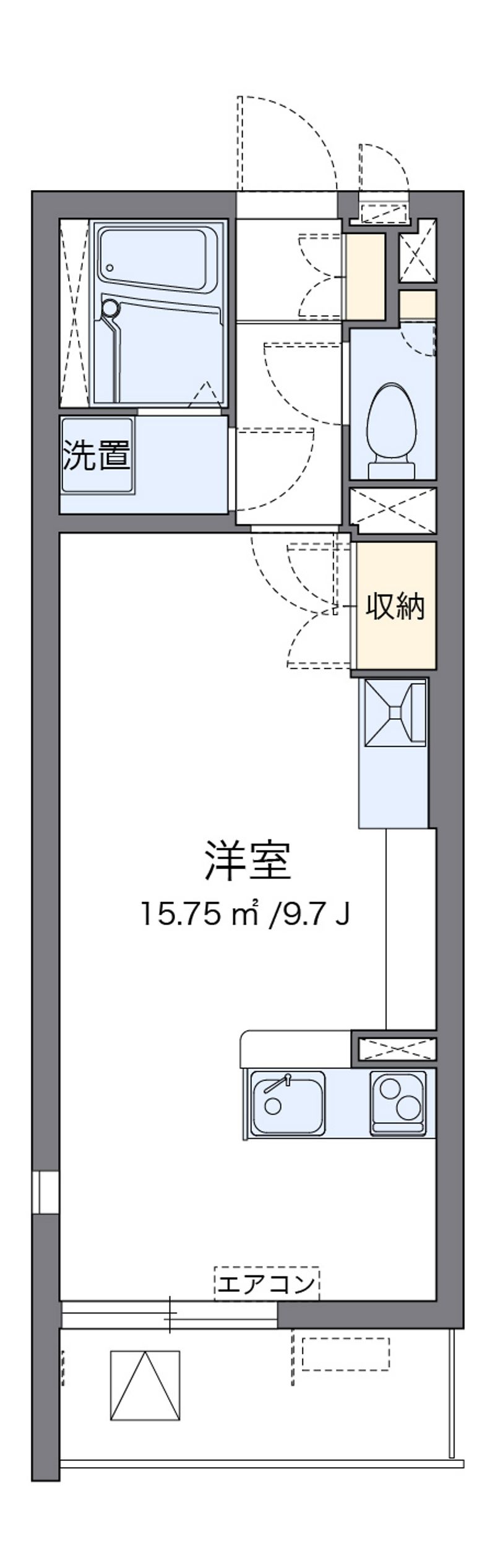 ミランダルピナス弐番館 間取図