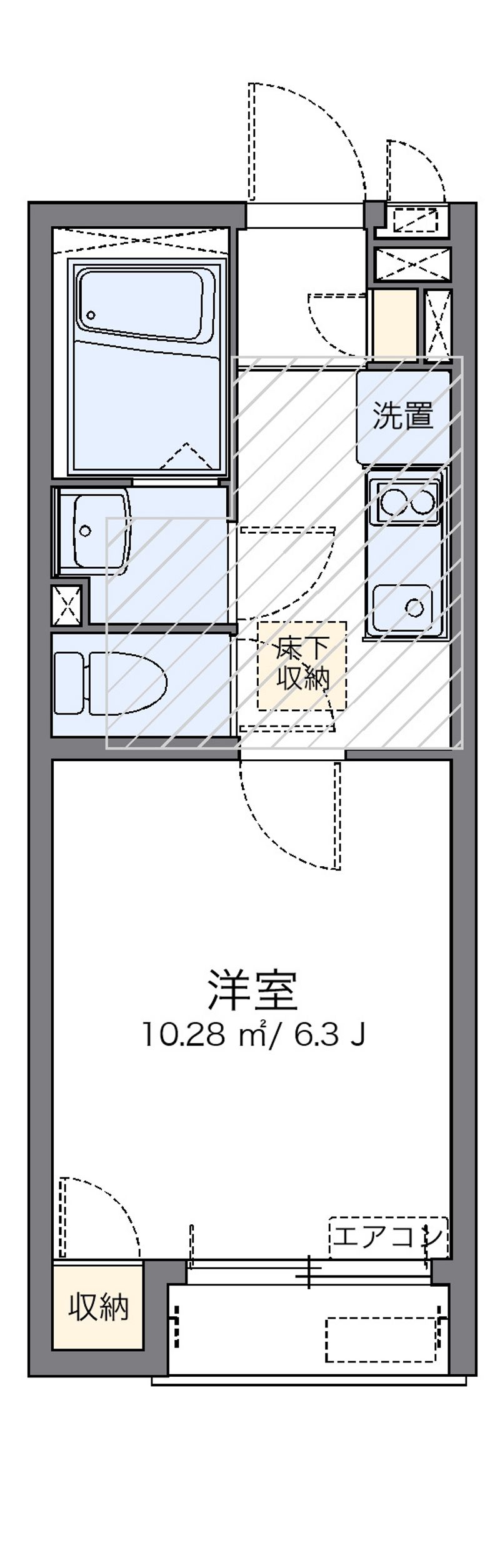 レオネクストグラシューズ 間取図