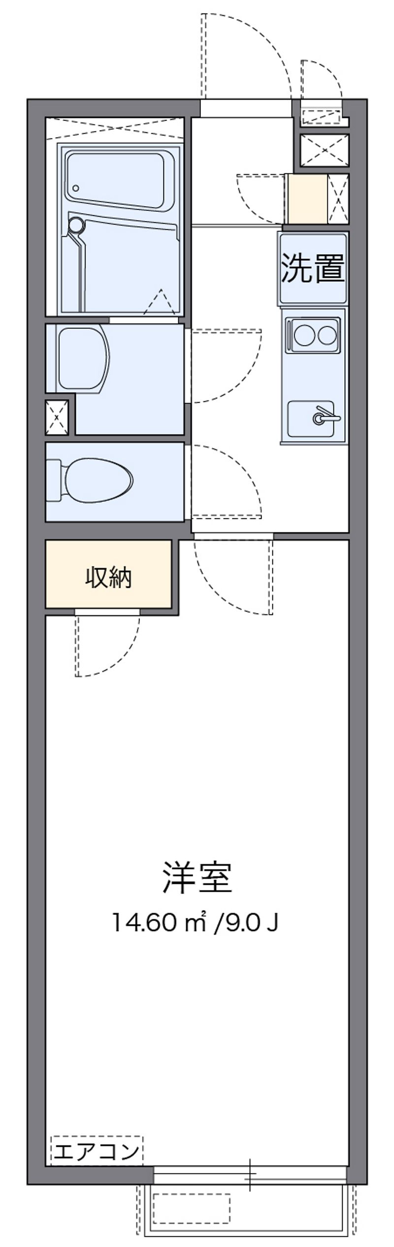 クレイノテラスハウス 間取り