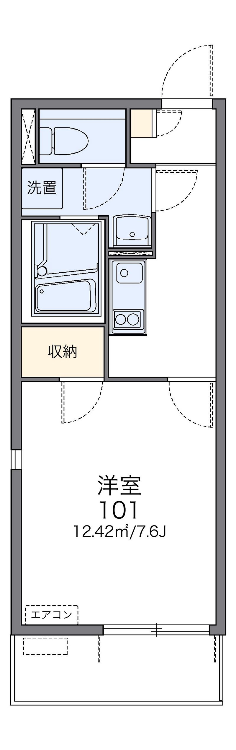 レオネクストグロリアス 間取図