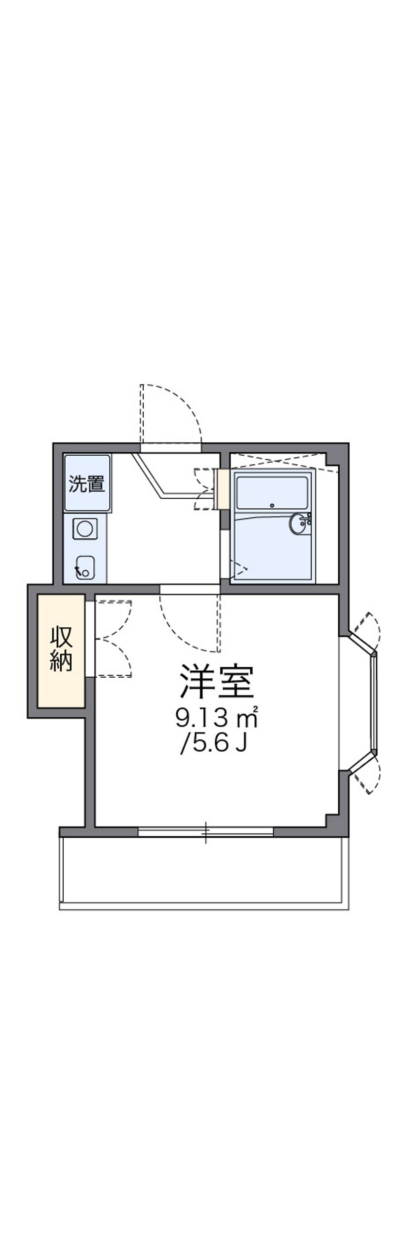 レオパレス光善寺第２ 間取図