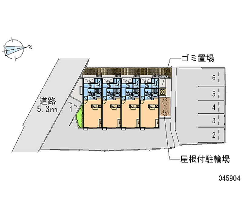 レオネクストフェリーチェ２号館 月極駐車場