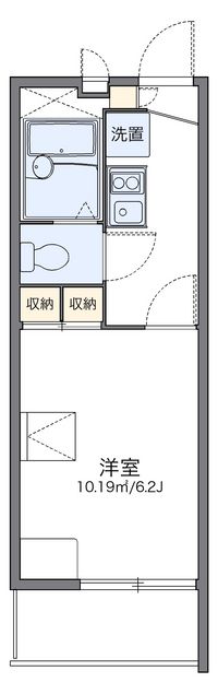 レオパレス本千葉駅前 間取り図