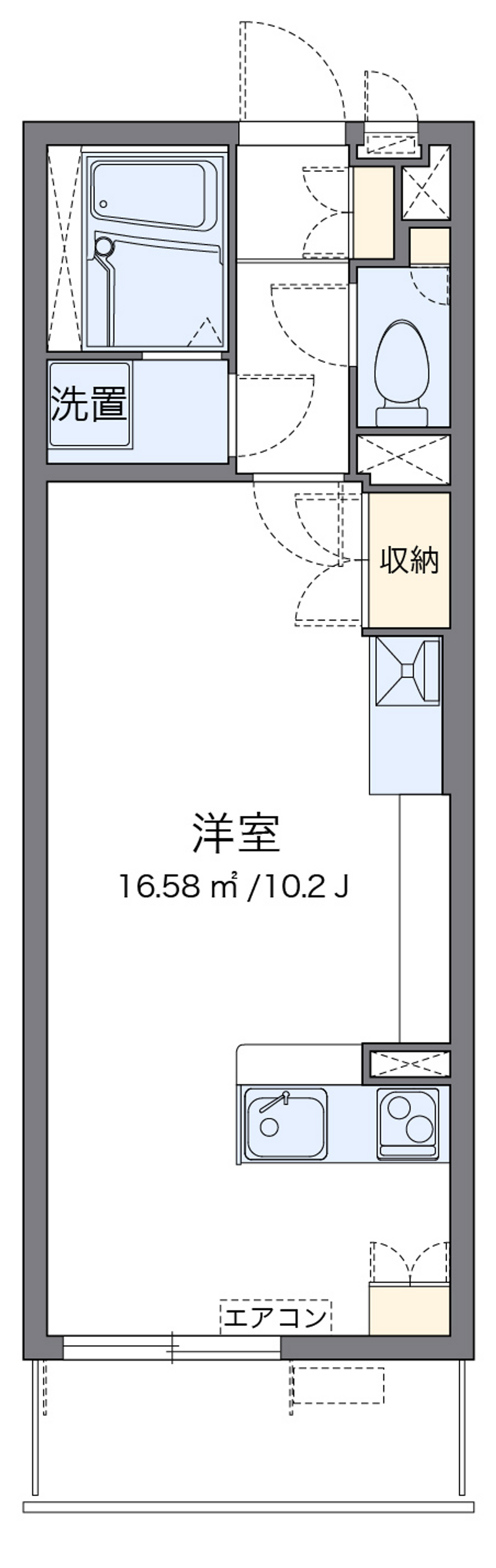 レオネクストレジデンス川崎 間取り