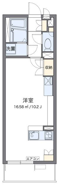 レオネクストレジデンス川崎 間取り図