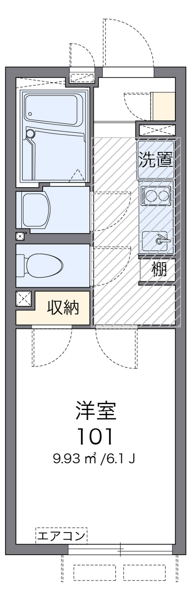クレイノアナベル 間取図