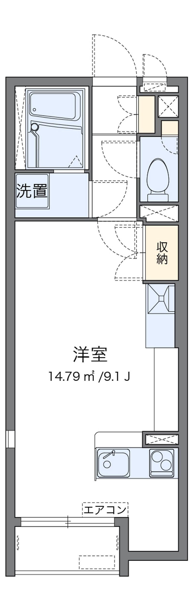 レオネクスト神木本町 間取図