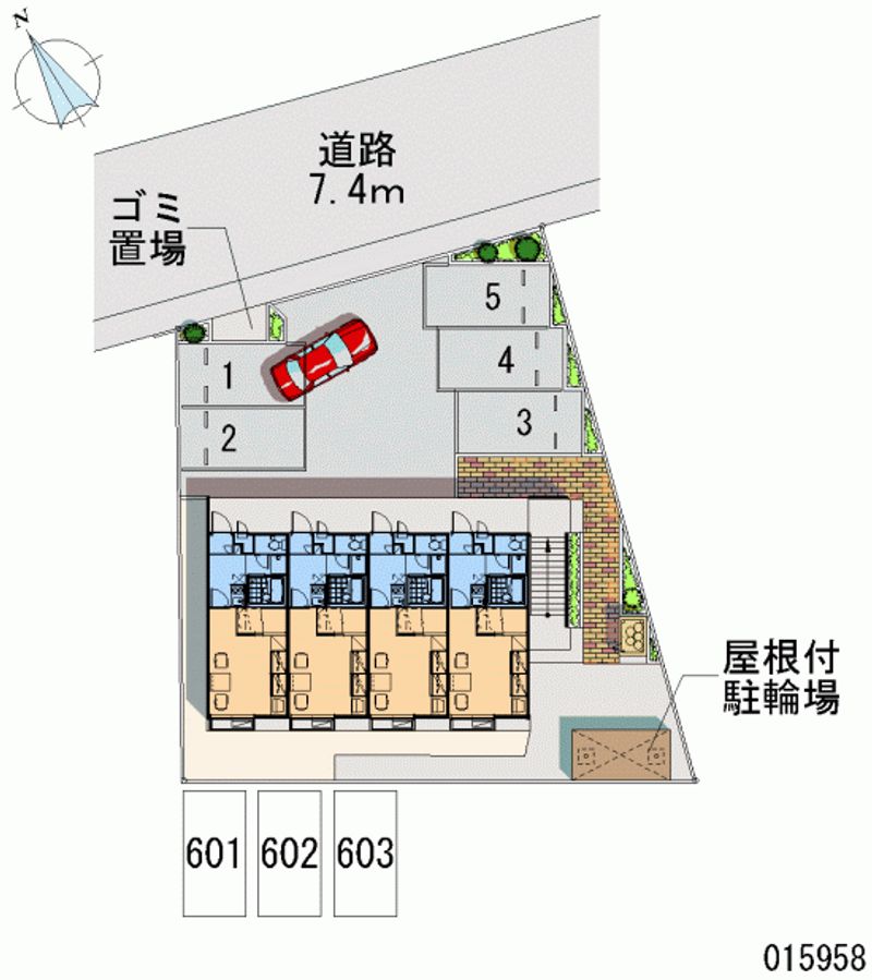 15958月租停車場