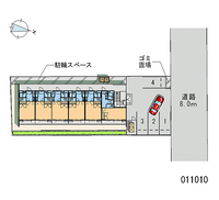 レオパレスエスポワール 区画図