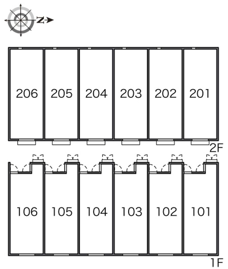 レオネクスト地蔵寺 間取配置図