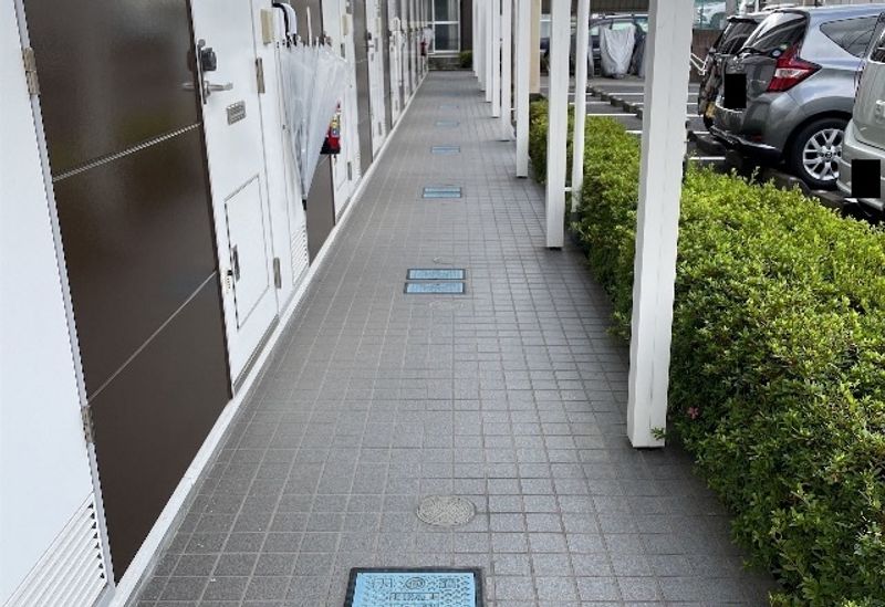 レオパレスさくらⅠ エントランス