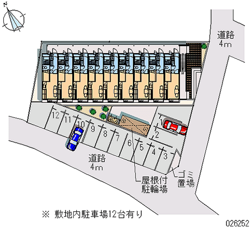 26252 Monthly parking lot