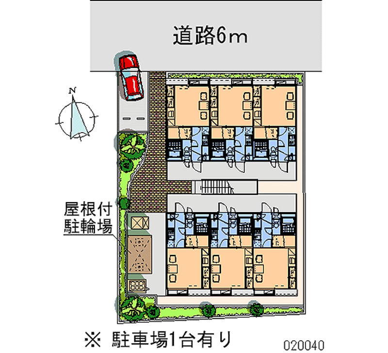 レオパレスプラス 区画図