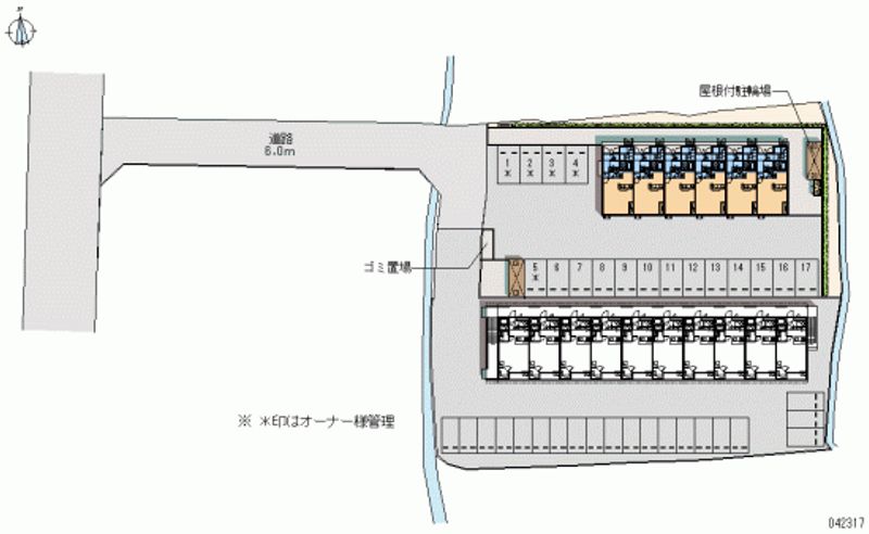 42317月租停车场