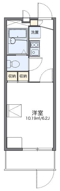 レオパレスノイヤマト 間取り図