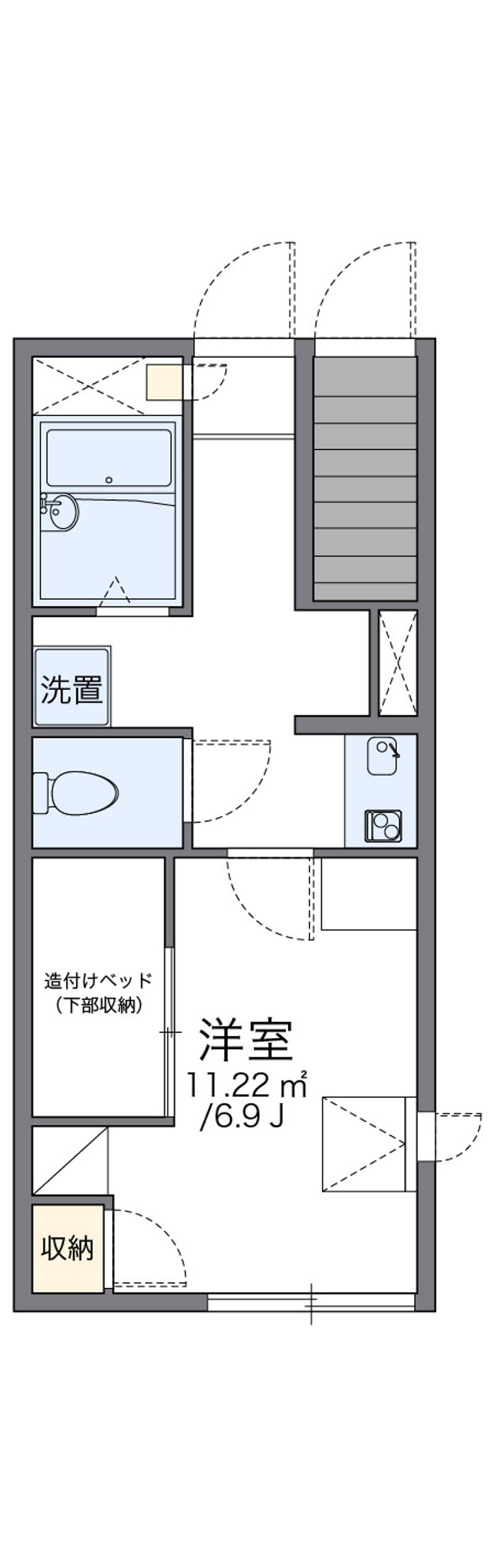 レオパレスヴィグール 間取り