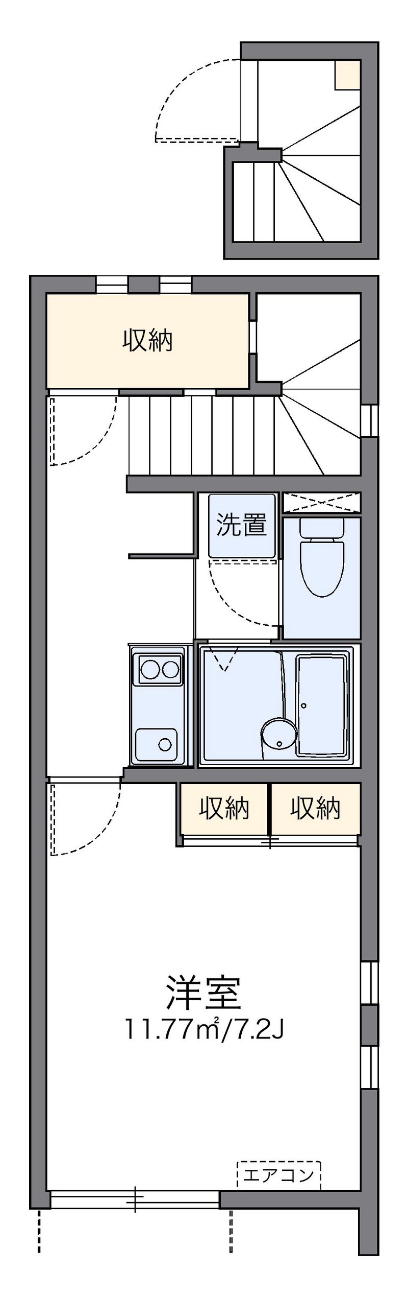 レオネクストアンソレイユ 間取図