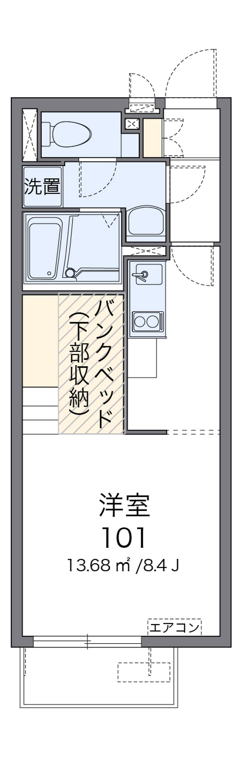 ミランダセジュール 間取図