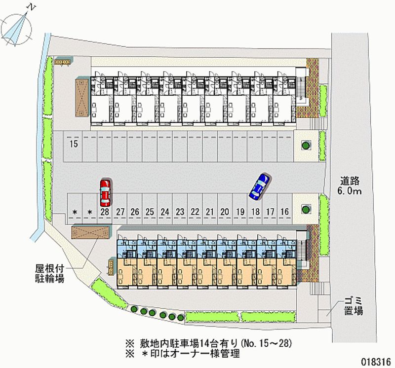 18316月租停車場