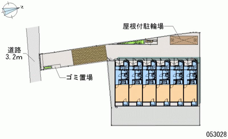 レオネクスト第二宇治川 区画図