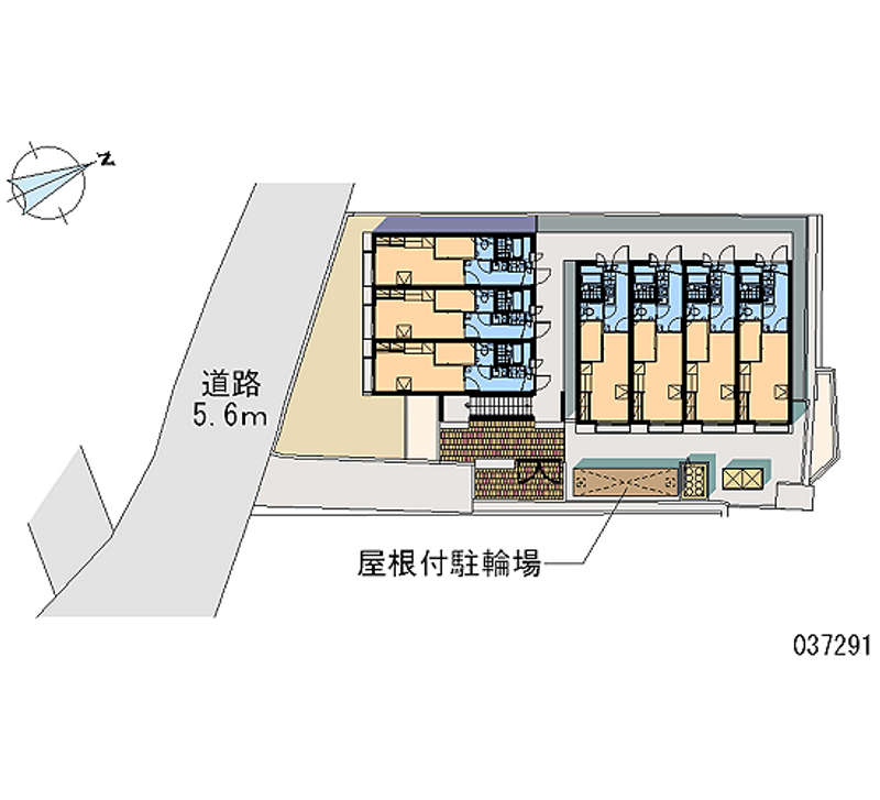レオパレスセフティ半田 区画図