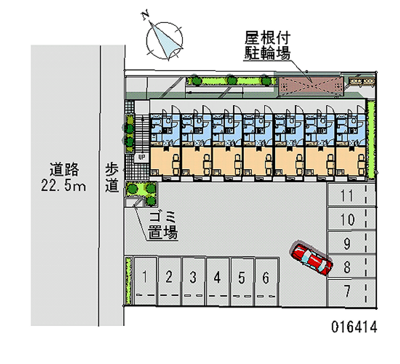 レオパレス福王台 月極駐車場