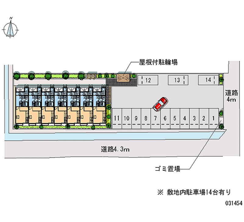 31454 bãi đậu xe hàng tháng