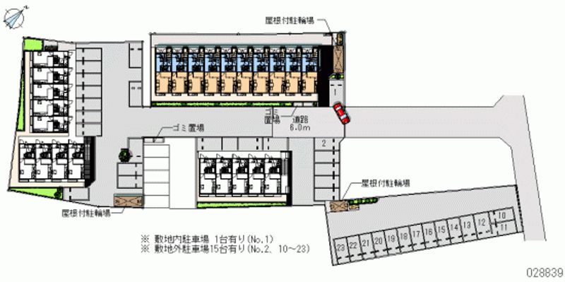 レオパレスナイス　ステイ 月極駐車場