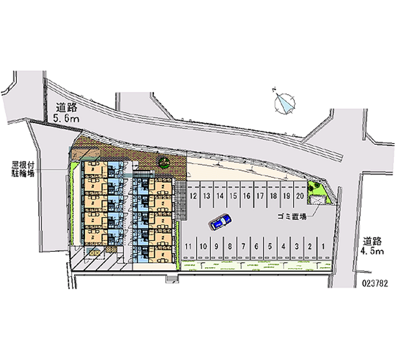 23782 Monthly parking lot