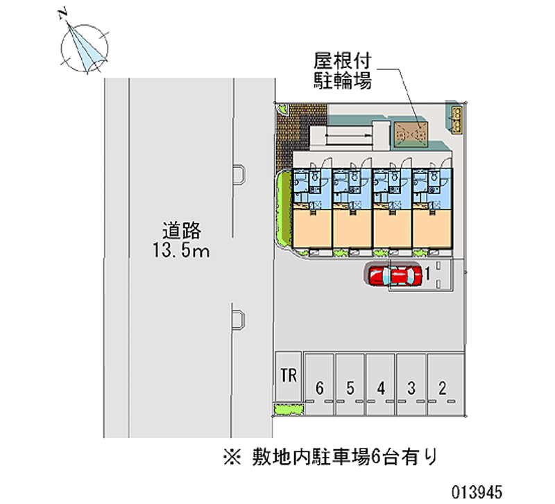 レオパレス自治医大 月極駐車場