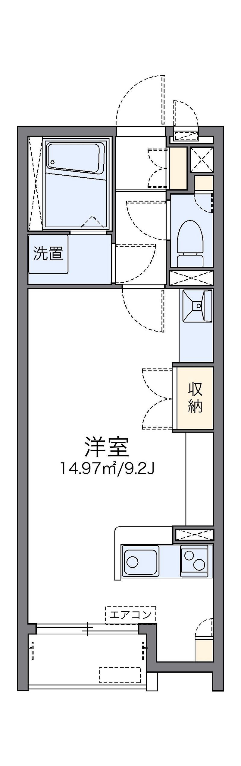 レオネクストハーモニー 間取図