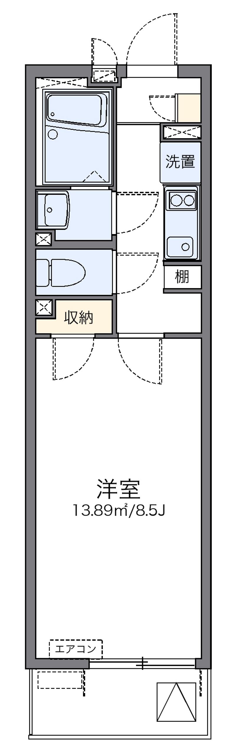 LEONEXT Kohoku Floor plan