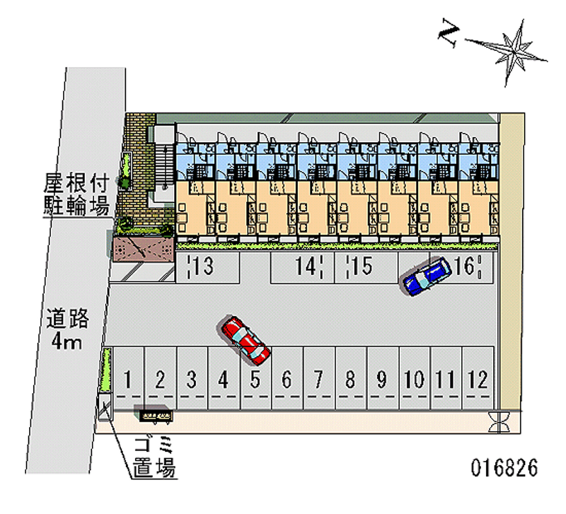 16826月租停車場