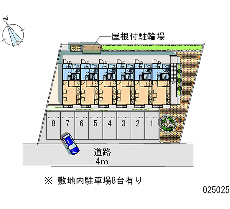 25025 Monthly parking lot