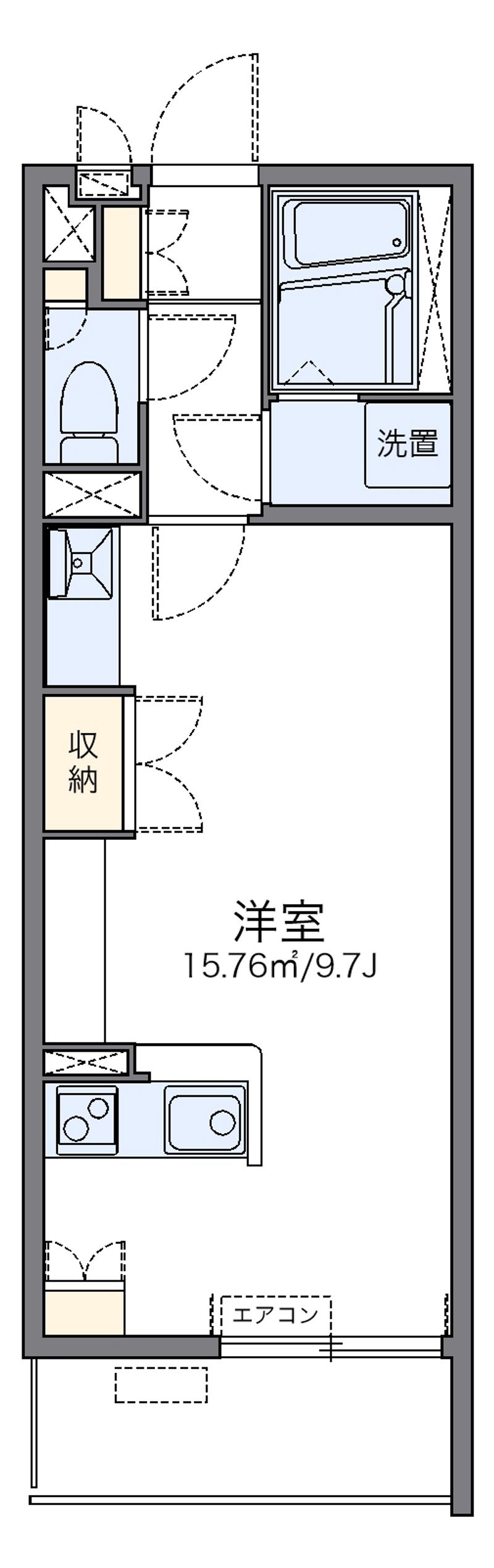 レオネクストアシュ 間取り