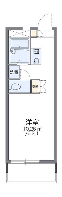 レオパレスフィオーレ 間取り図