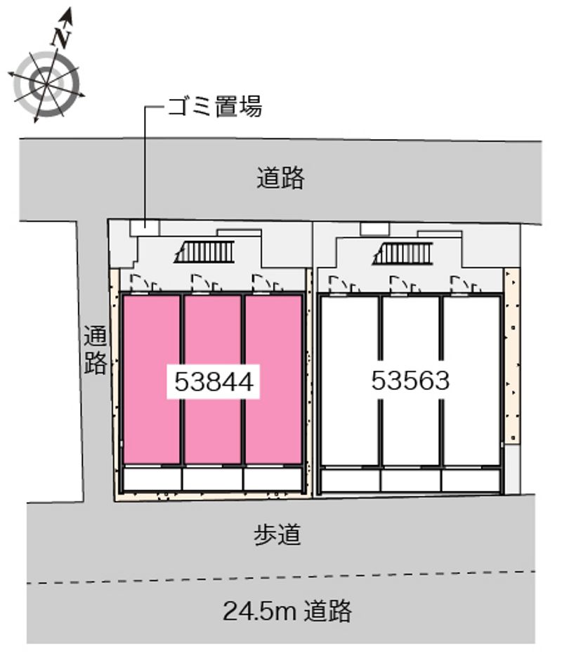 レオネクストブランドール根岸 配置図