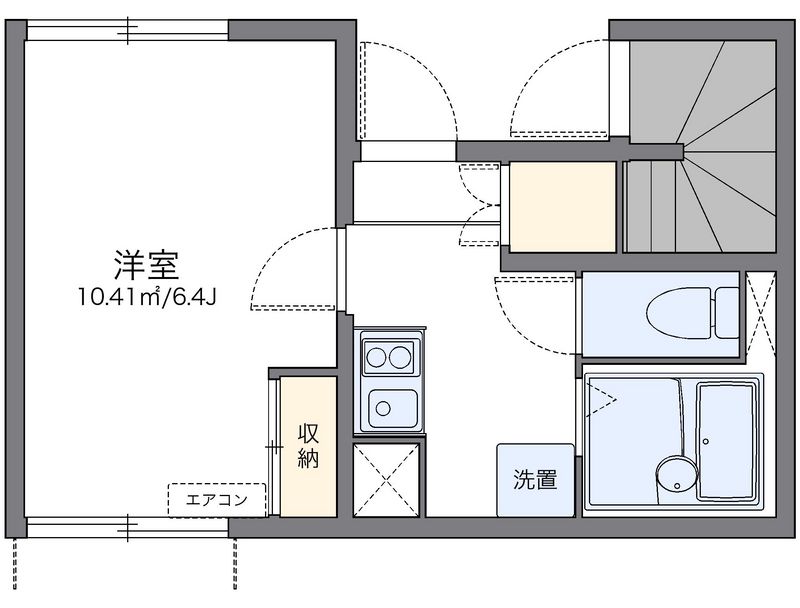 レオネクスト千代 間取図