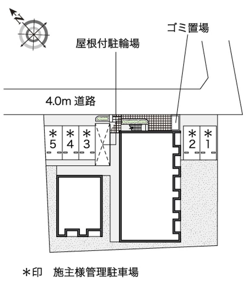 レオネクストクレエ 配置図
