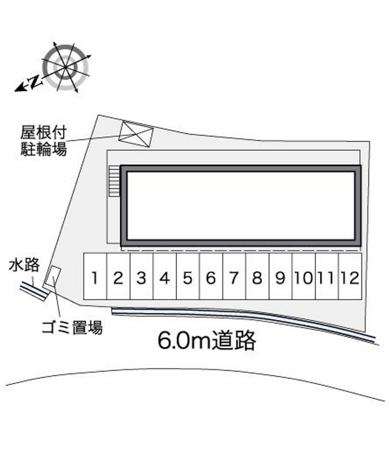 レオパレスＰａｓｓｉｏｎ 配置図