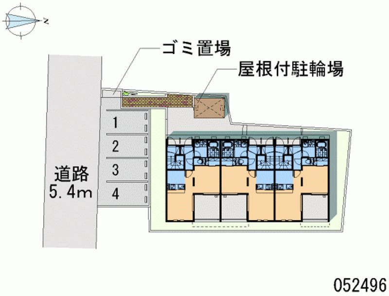 レオネクスト松の富Ⅱ 区画図