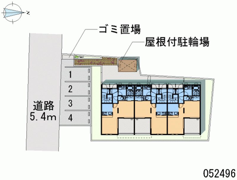 52496 Monthly parking lot