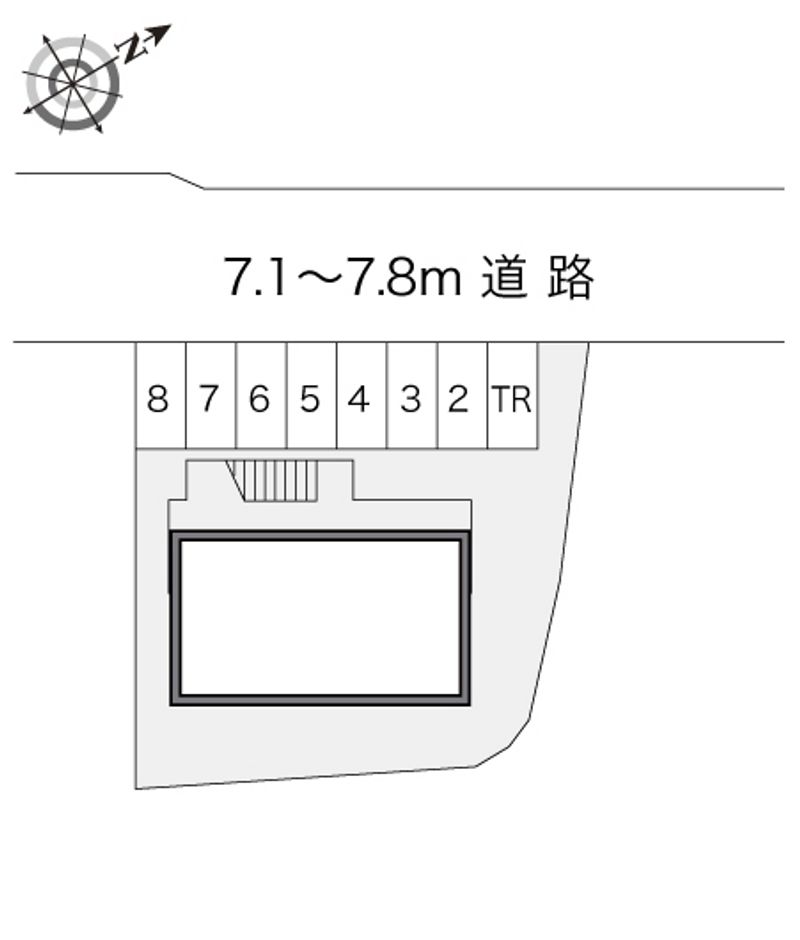 レオパレスオリオン 配置図