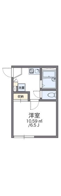 レオパレス境之谷 間取り図