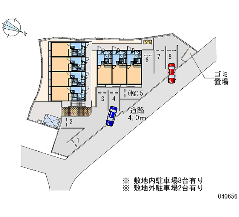 40656 Monthly parking lot