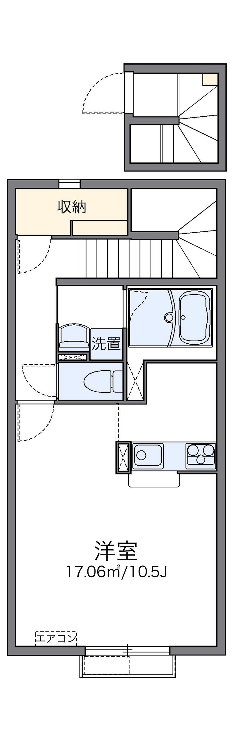 レオネクスト輝 間取図
