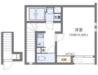 クレイノプランドール 間取り図