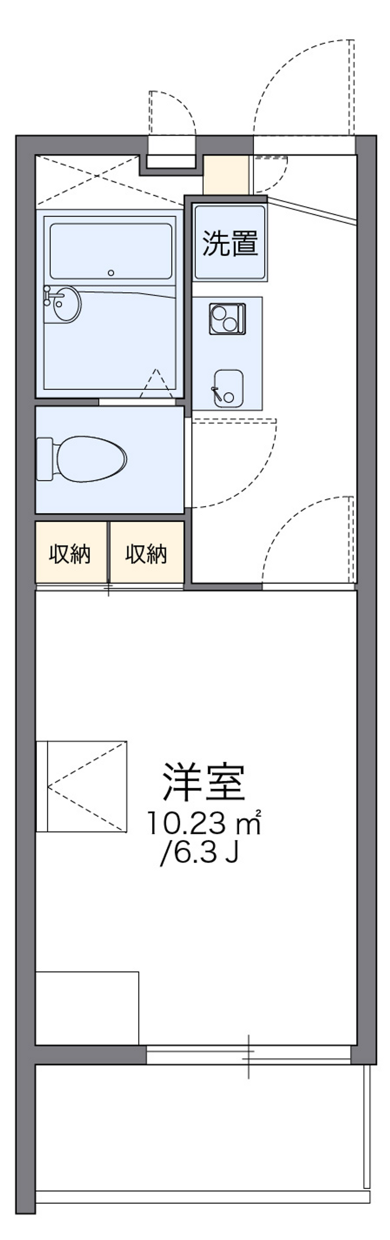 レオパレスＭＡＳＡ　９４ 間取り